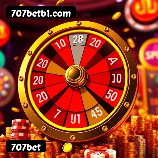 Chuva de Bônus 707bet nos slots